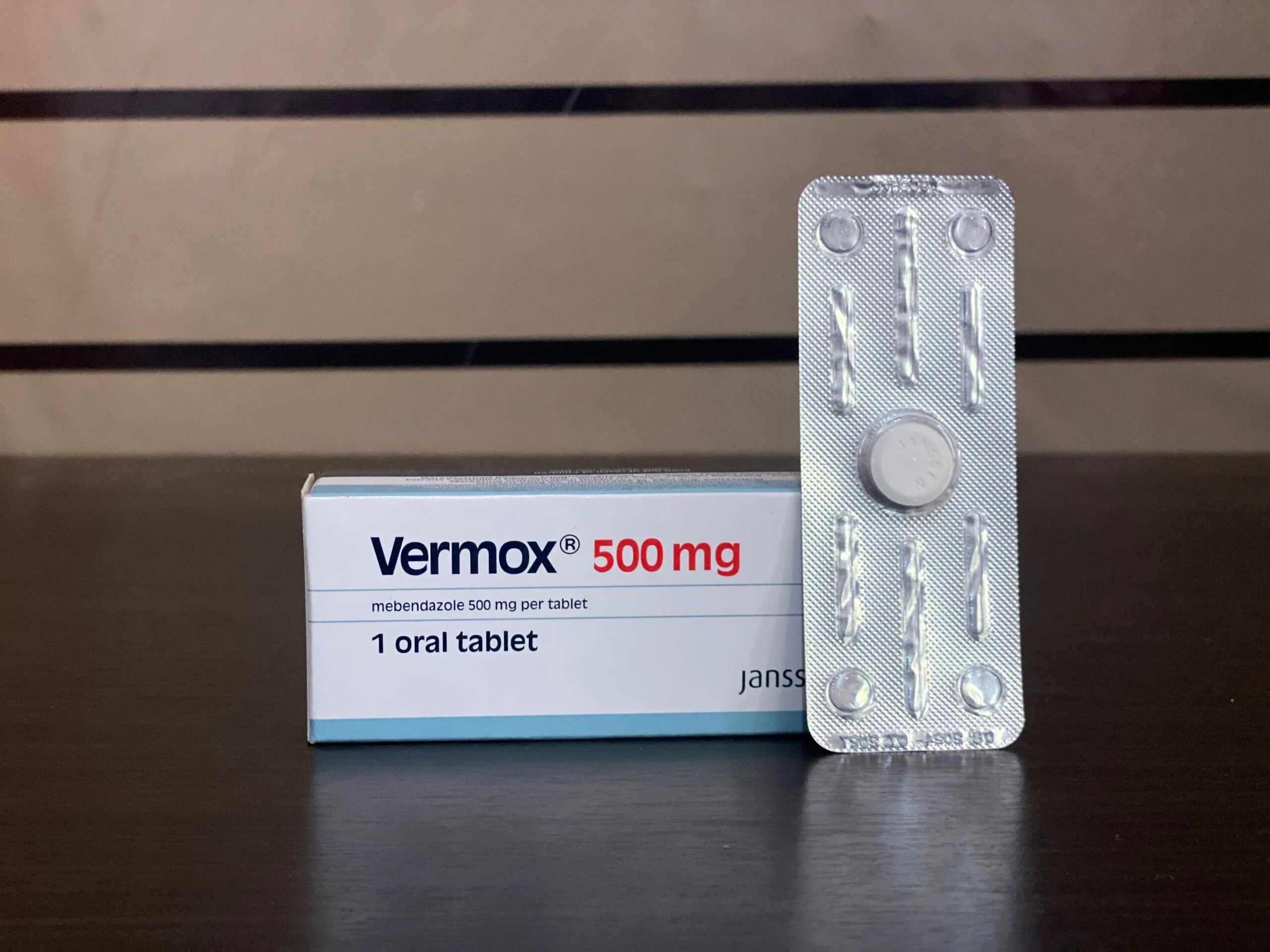 Vermox 500mg Tablets
