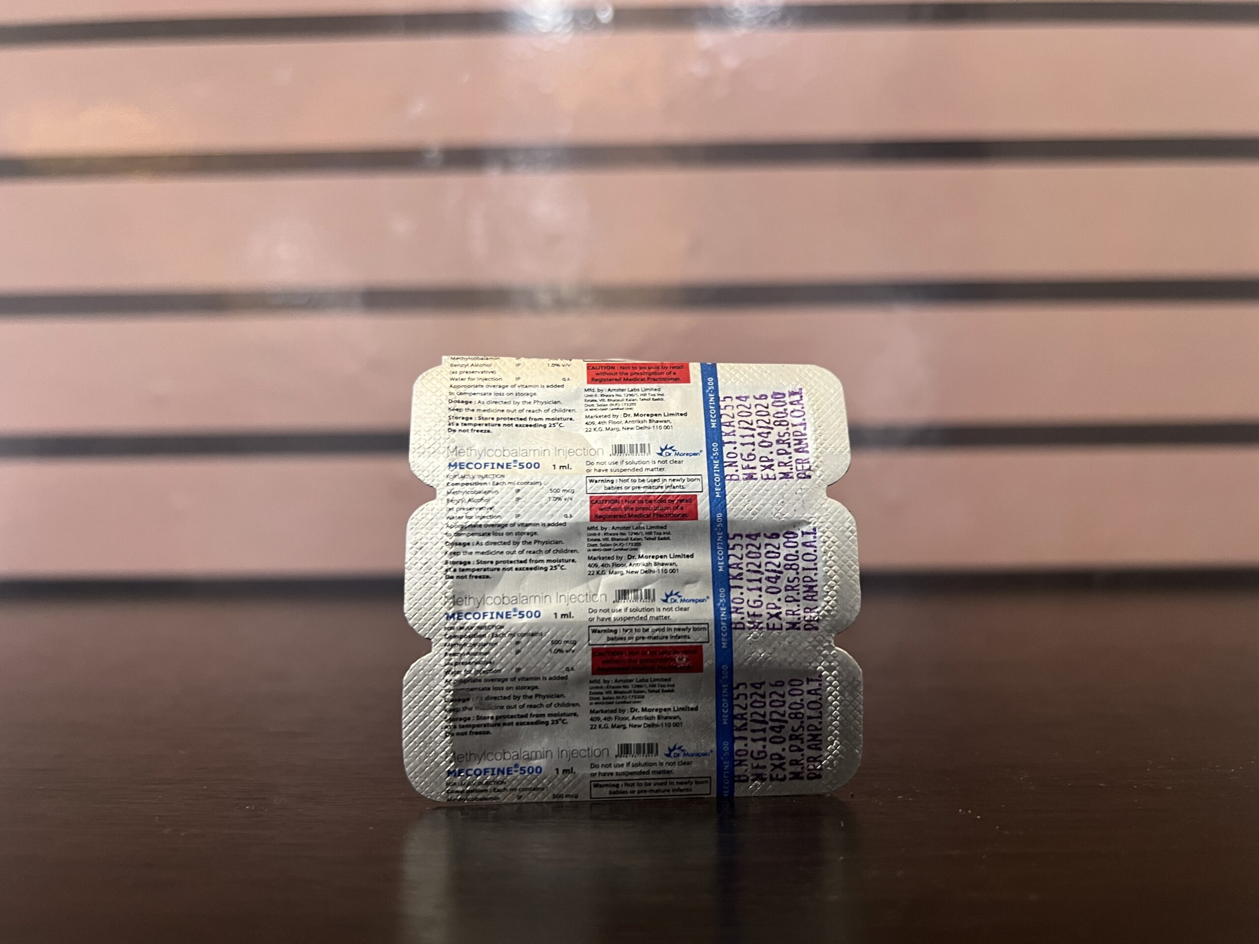 Vitamin B12 [Mecobalamin] Injection