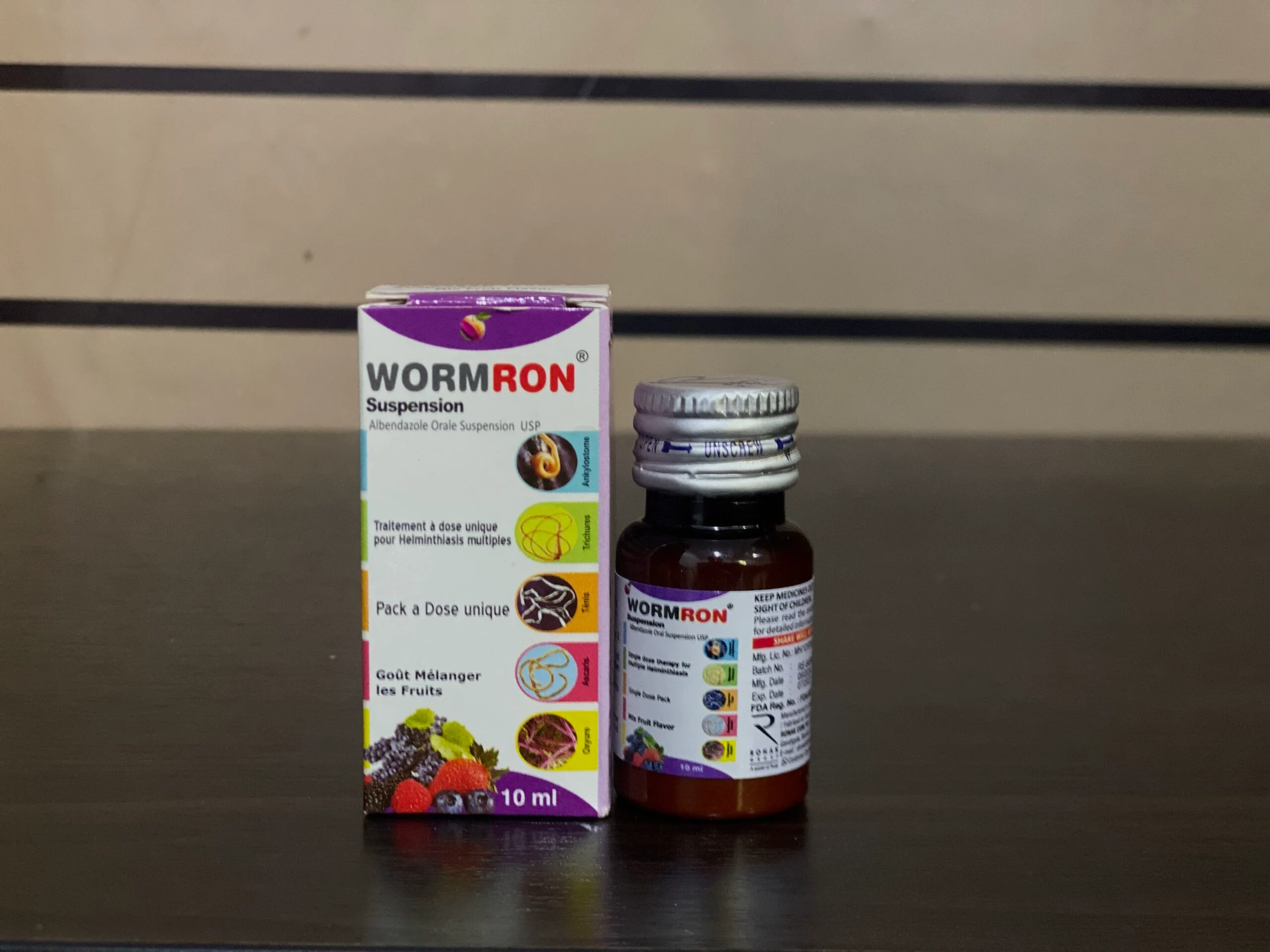 Wormron [Mebendazole] Suspension