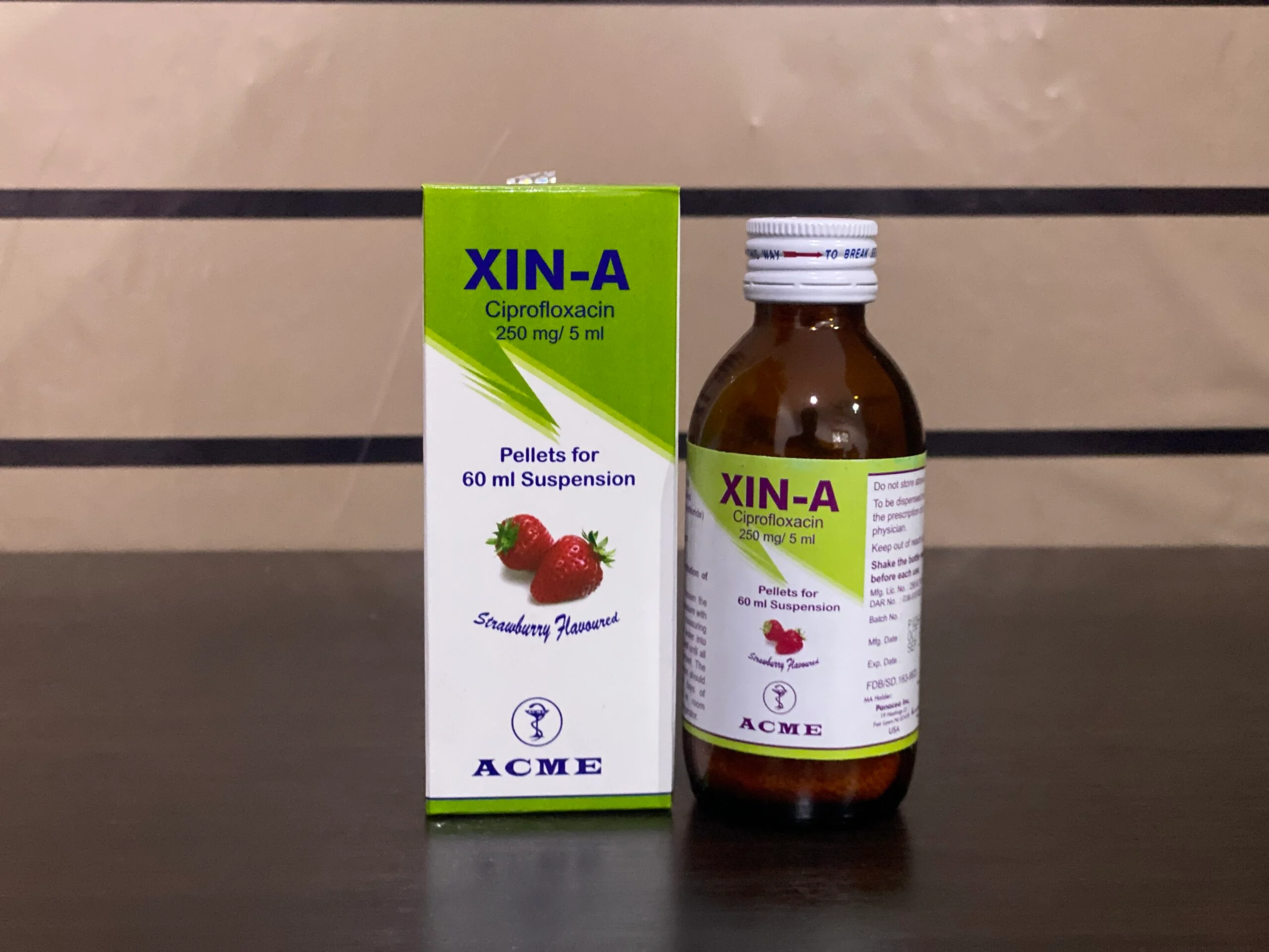 Xin-A Ciprofloxacin 250 mg/5 mL | Jovel Pharmacy