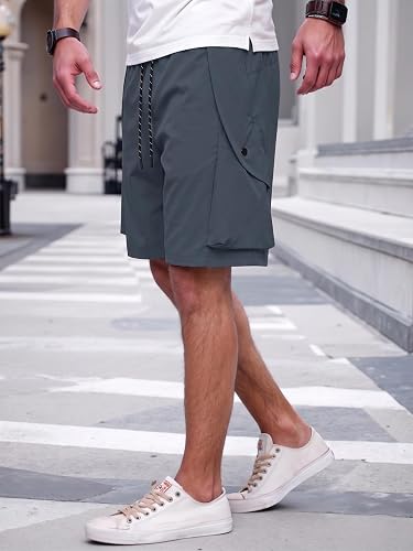 TOPLOT Men's Shorts || Men Shorts Casual || Men's Shorts Sports || Men Gym Shorts (Shorts-5262)