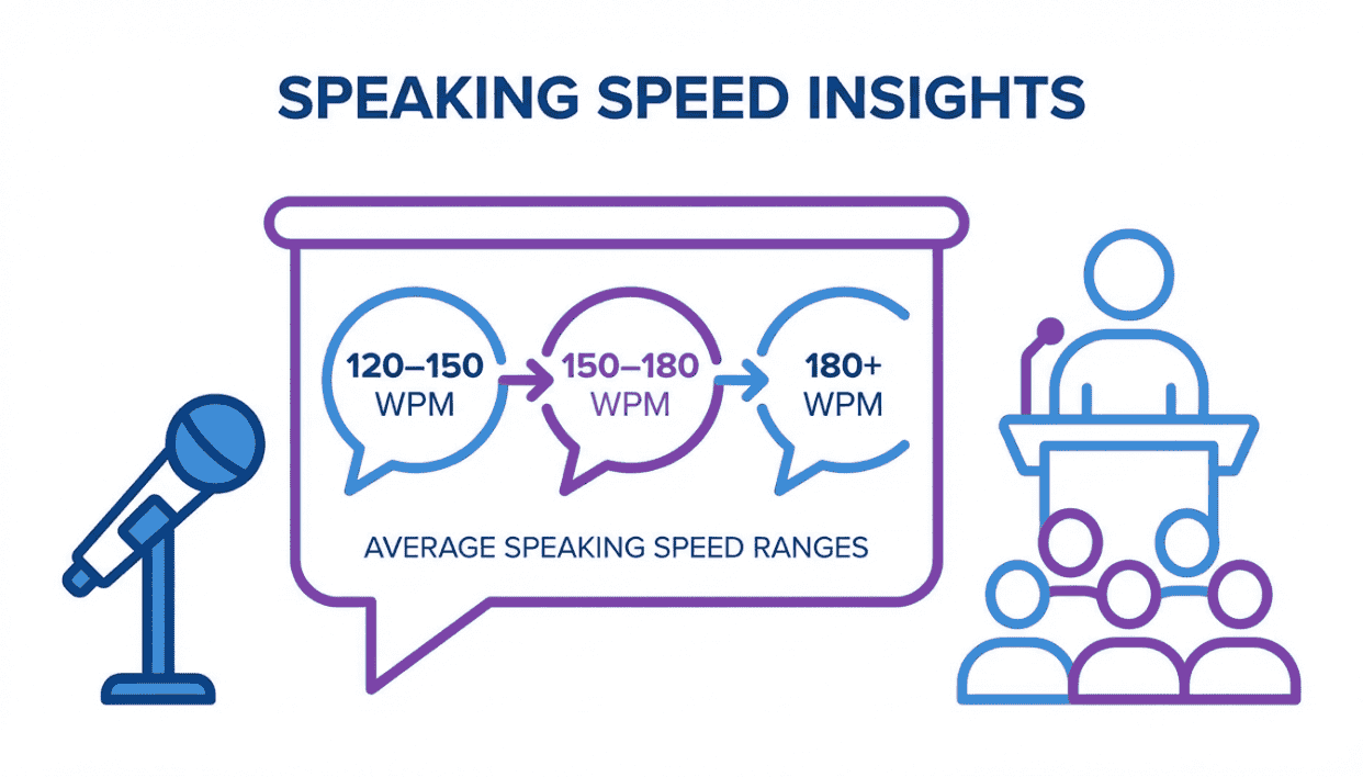 Average Speaking Speed: Words Per Minute Explained