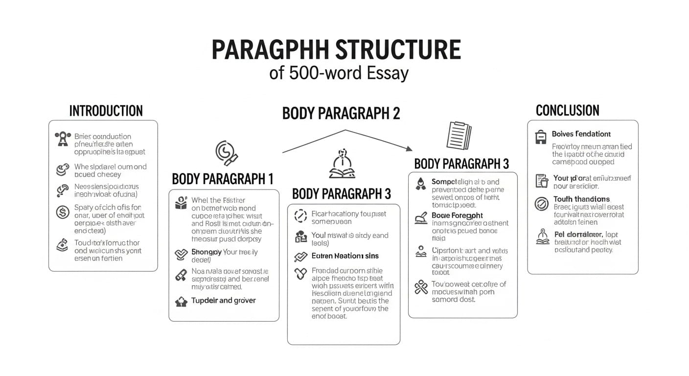500 Word Essay: How Many Paragraphs Should It Have?