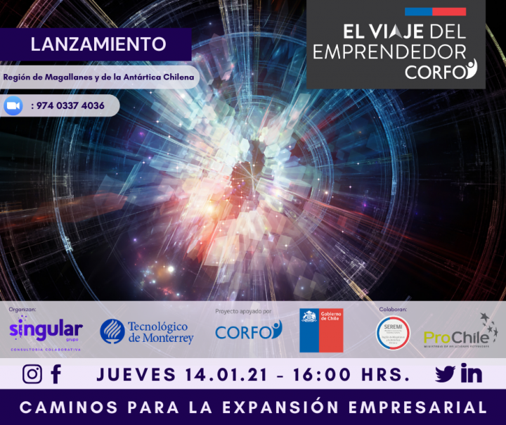 Corfo Opens Registrations for the “Entrepreneur’s Journey” Program for SMEs in the Region
