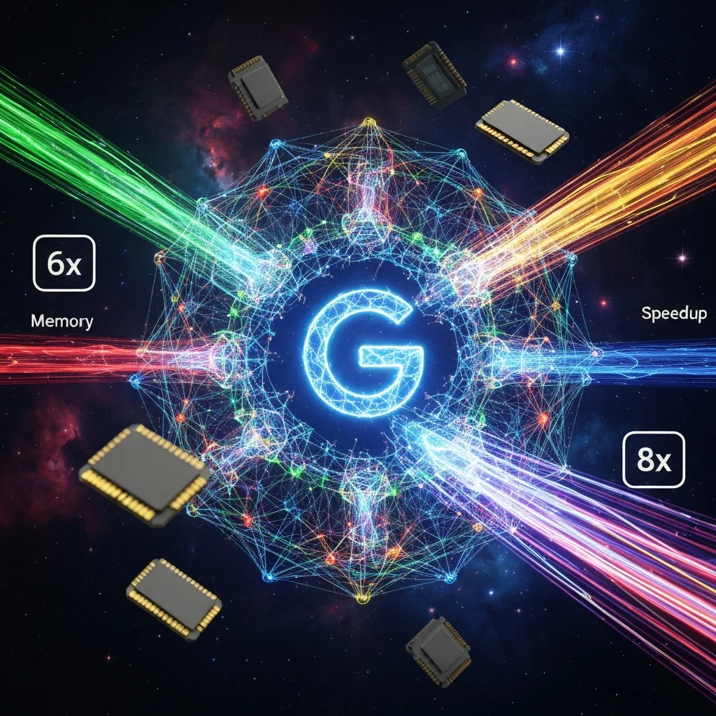 Google TurboQuant: LLMs 8x schneller, ohne Genauigkeitsverlust