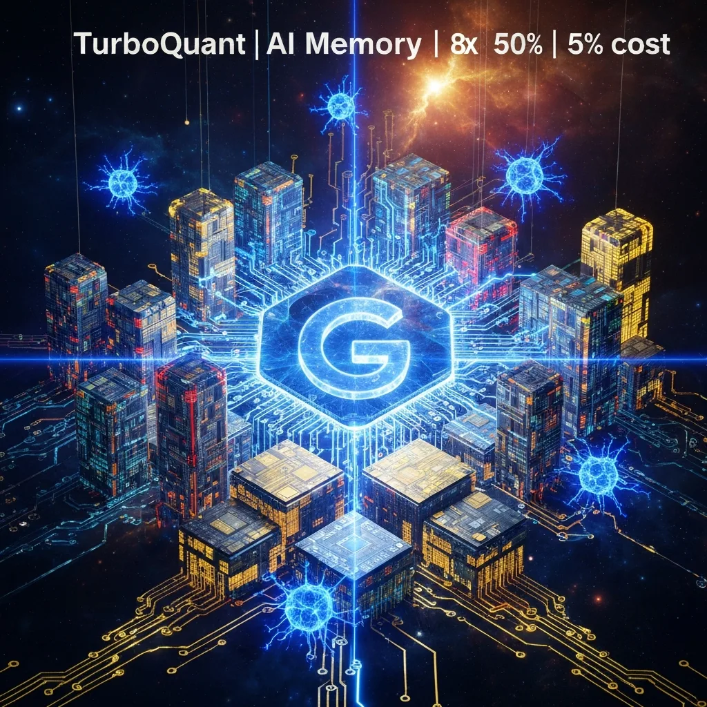TurboQuant do Google: IA 8x Mais Rápida e 50% Mais Barata