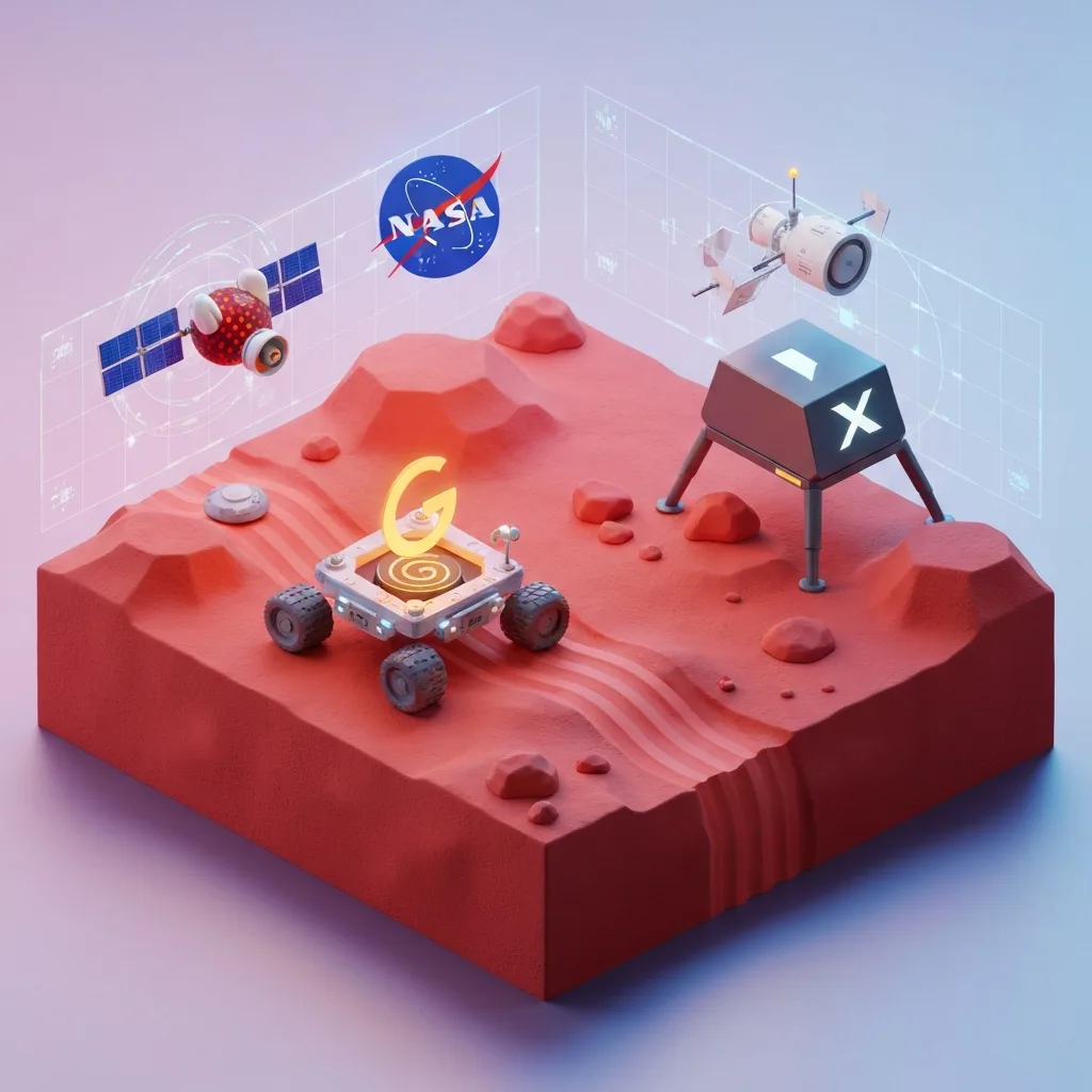La IA revoluciona la exploración de Marte con NASA y SpaceX