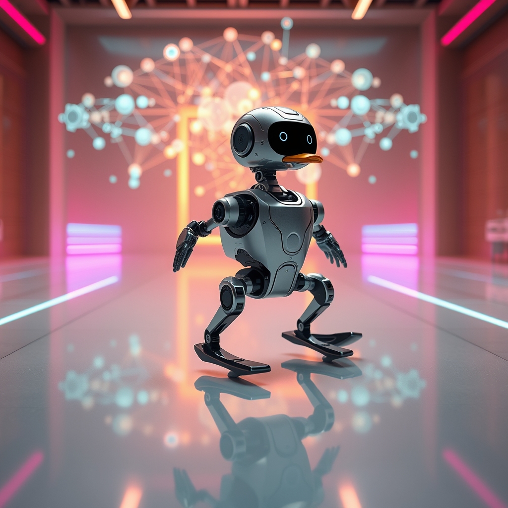 Microduck: La democratización de la robótica bipedal mediante el aprendizaje por refuerzo de código abierto