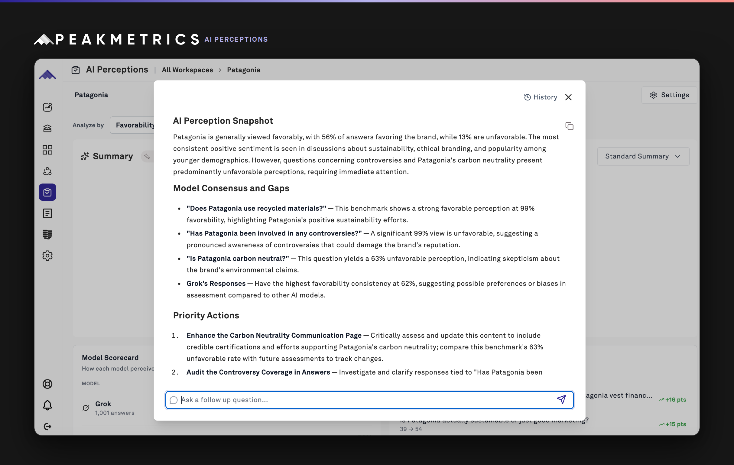 Exclusif : PeakMetrics révolutionne la gestion de la réputation d'entreprise grâce au suivi de cinq plateformes d'IA de premier plan