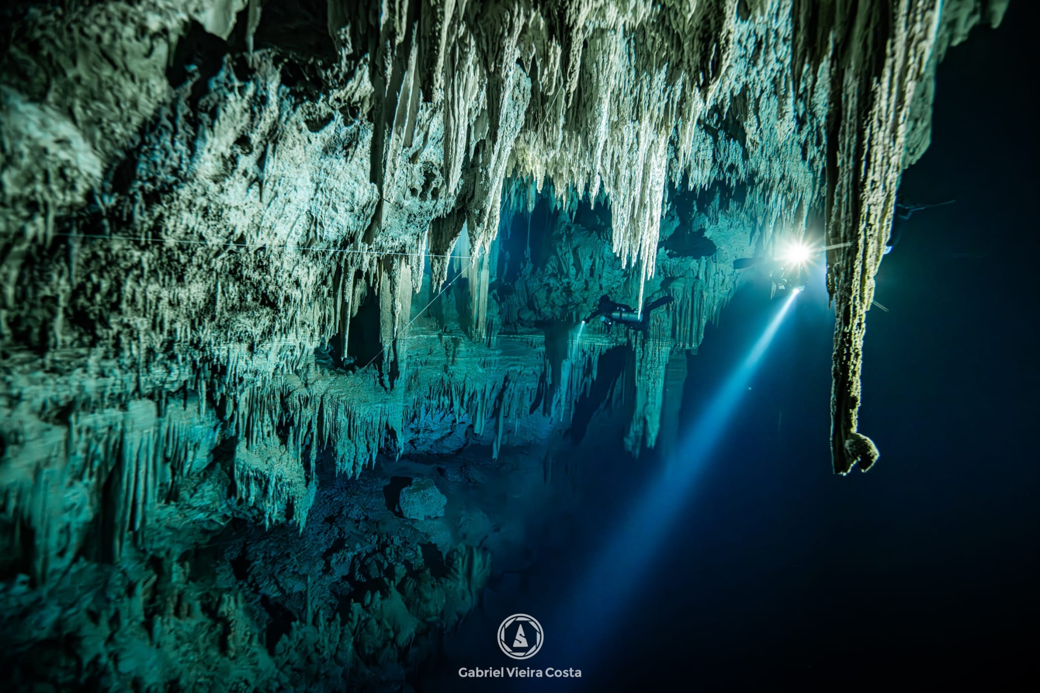 Estalactites brancas