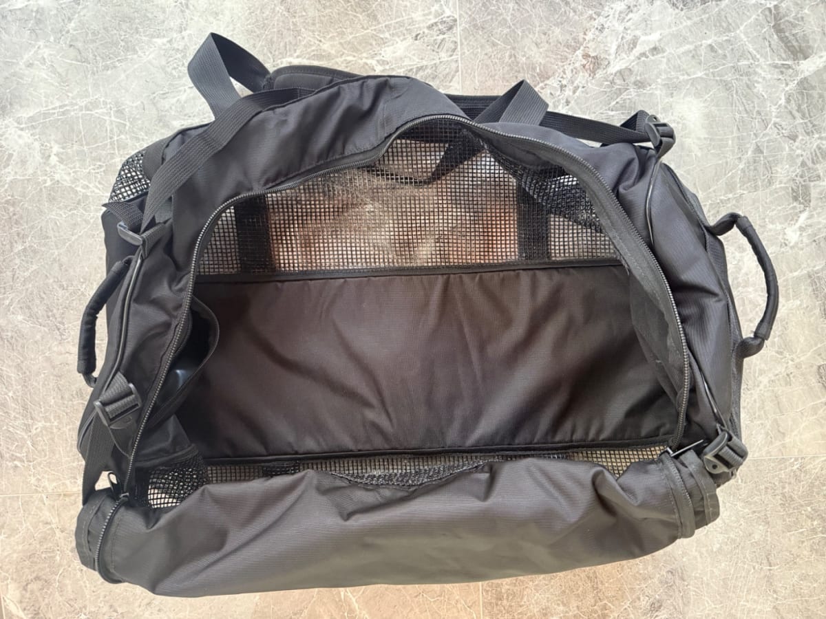 Bolsa de mergulho northpak preta