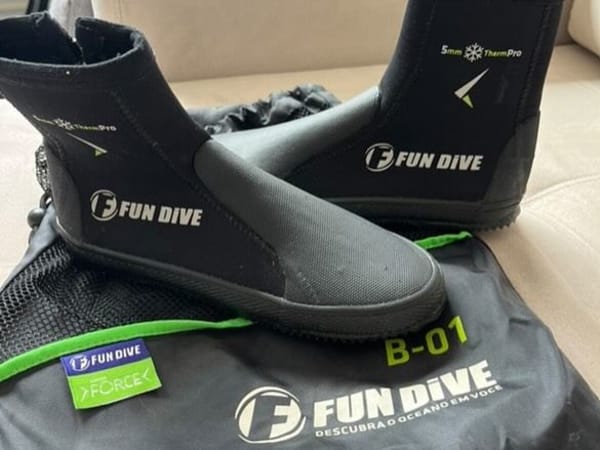 Bota de Neoprene Fun Dive – 5mm (Tamanho 36), foto 4