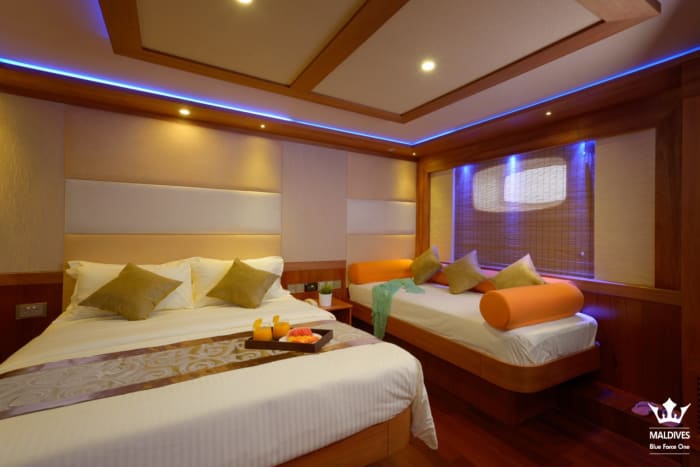 Cabine Deluxe do Blue Force One
