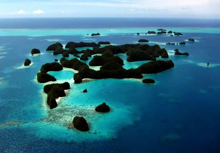 Rock Islands aéreo Palau