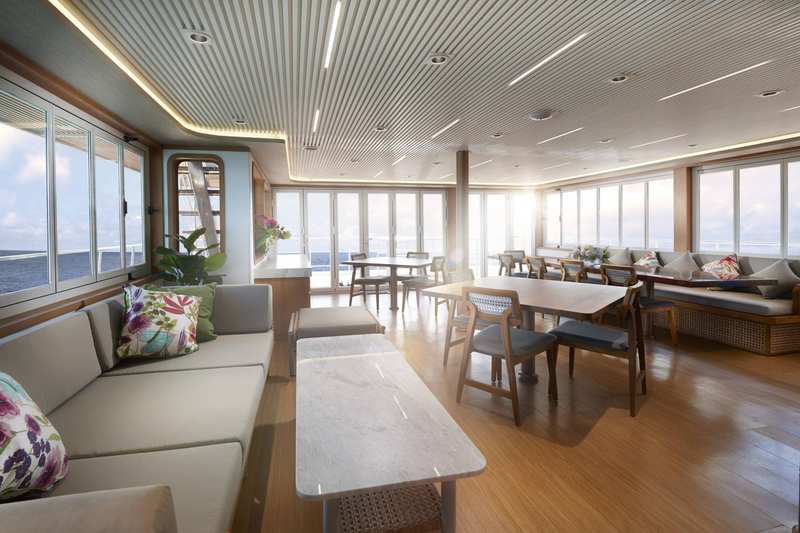 Área de jantar Solitude Gaia