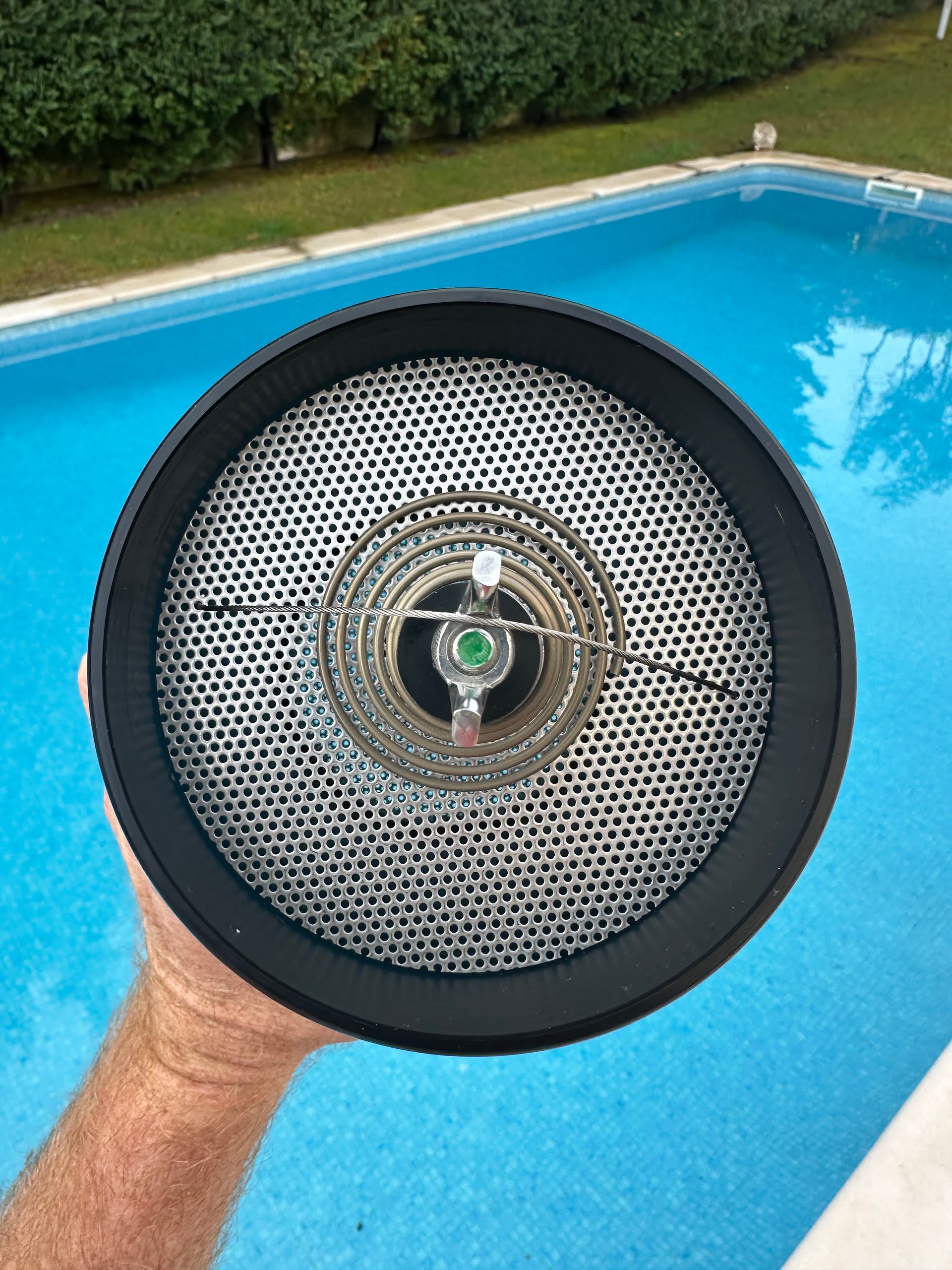 Tampa do scrubber axial do rebreather S7