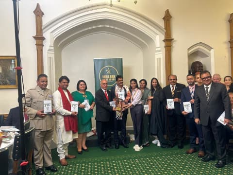 World Book of Records London group celebration