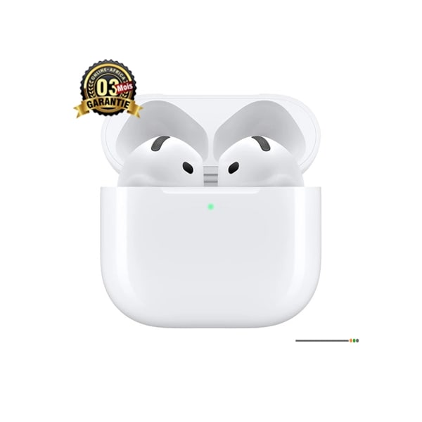 Ecouteurs sans fil Airpods 4 – Générique – Réduction active du bruit – 03 mois
