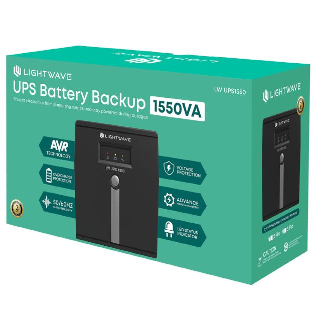 Onduleur Lightwave UPS 1550VA