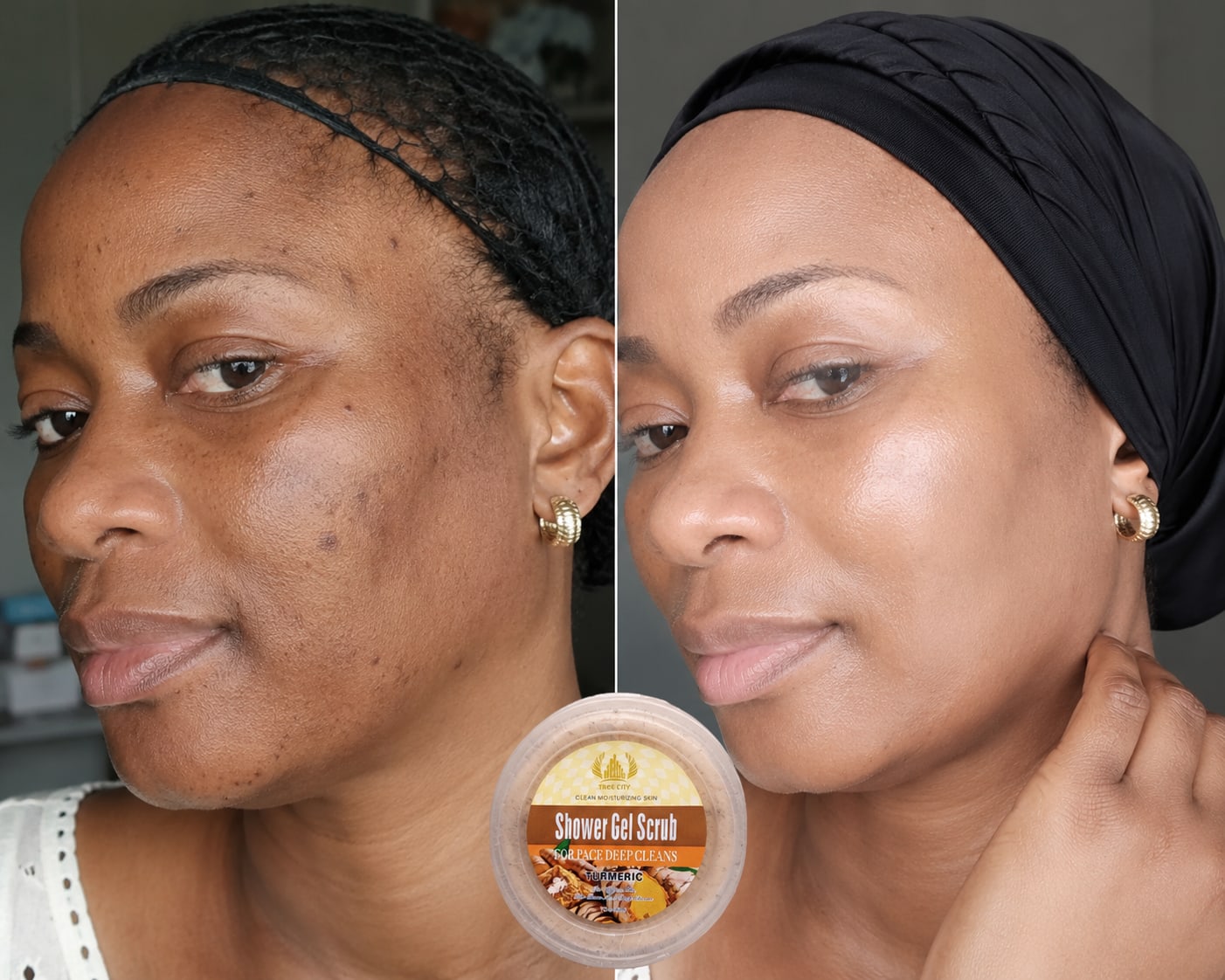 TURMERIC shower scrub Gommage