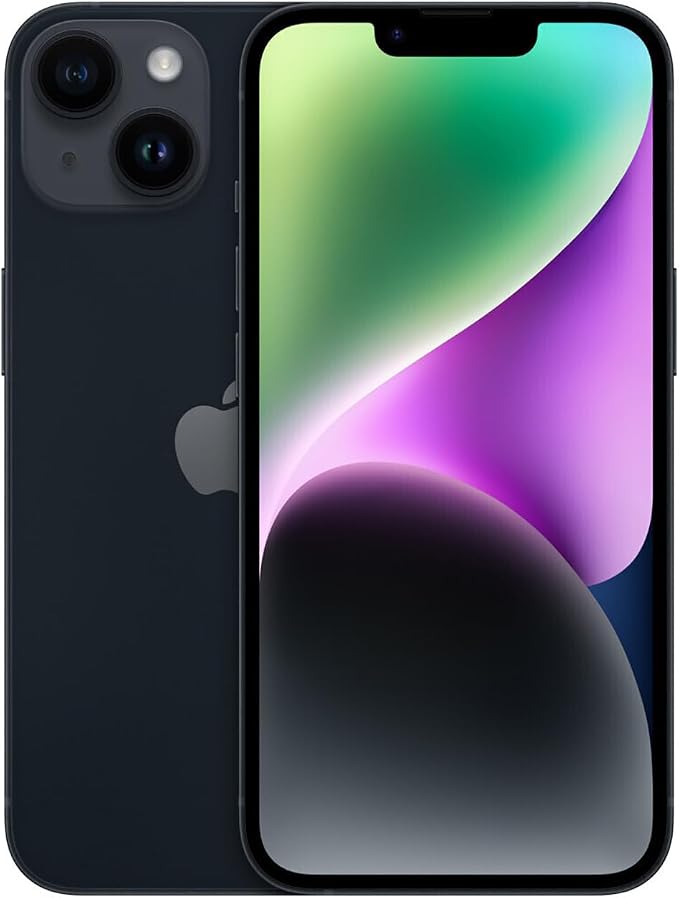 Apple iPhone 14, 128 Go, Noir (Reconditionné)