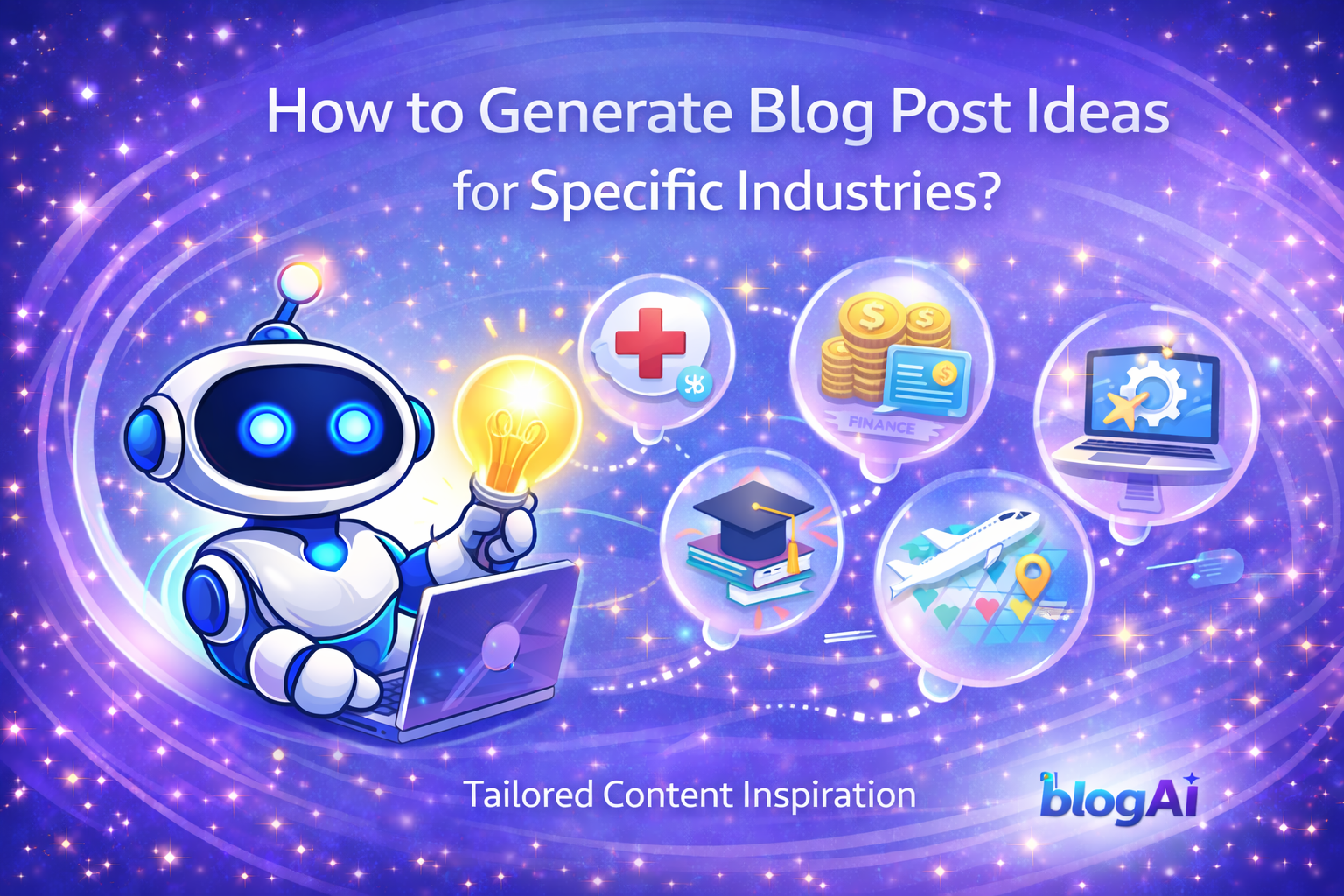 BlogAi content topics generator aids in blog post ideas generation.