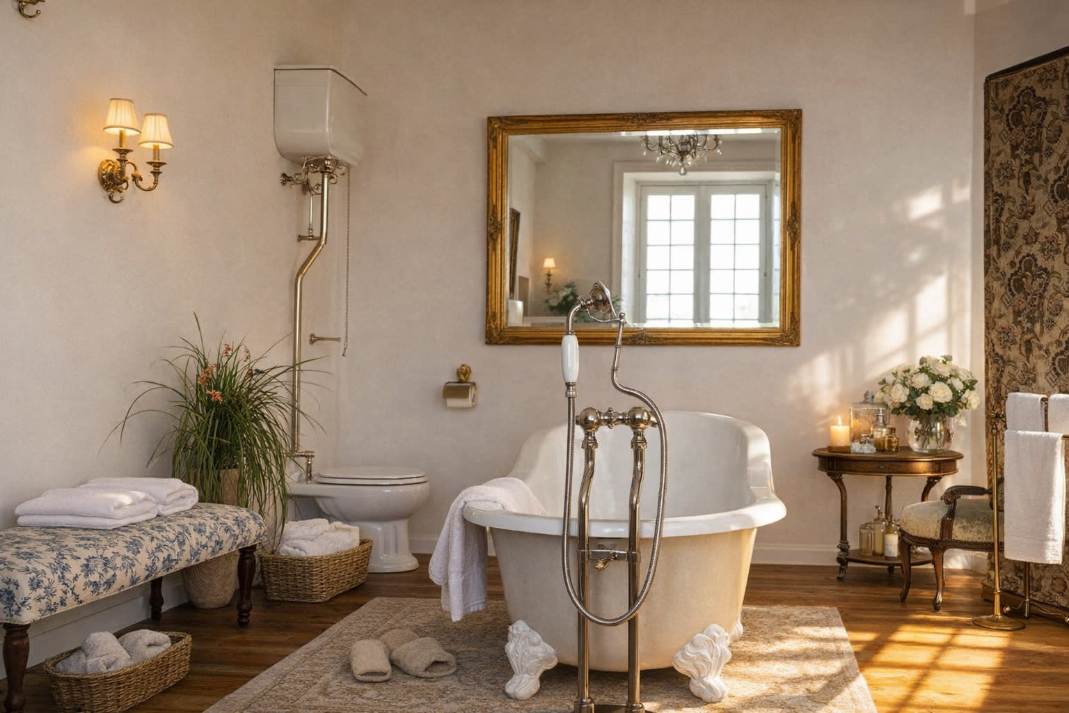 Chambre Empire — détail décoration, Château d'Isigny