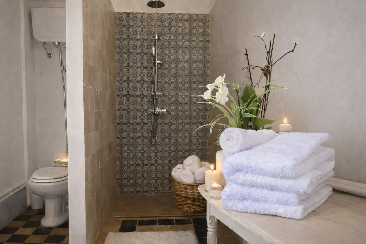 Chambre Marie — détail, Château d'Isigny