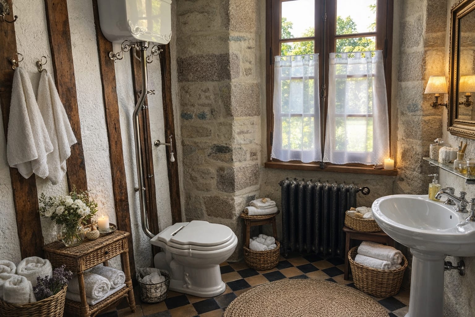 Suite Pigeonnier — espace salon, Château d'Isigny