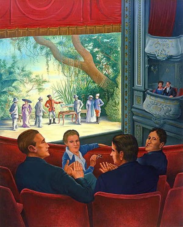 Coulisses, public et miroir du monde