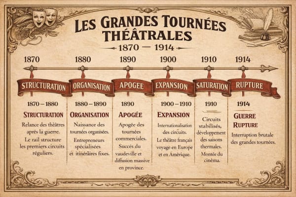 Les tournées théâtrales