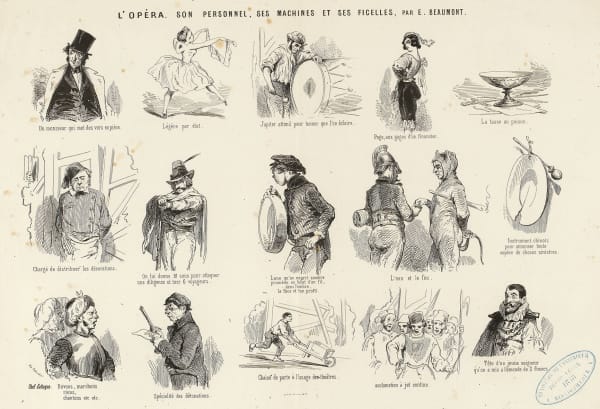 Opéra. Son personnel. Ses machines. Ses ficelles