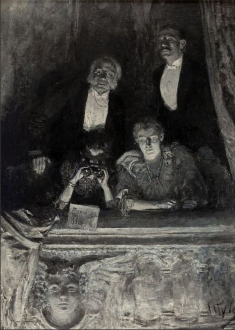 Spectateurs Balcon théâtre