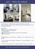 Super KOT meublé avec jardin, grand salon, parkings, vaste