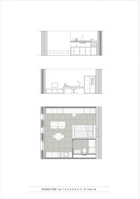 Sala Volledige uitgeruste studio’s op de Bondgenotenlaan van Leuven imagem 2
