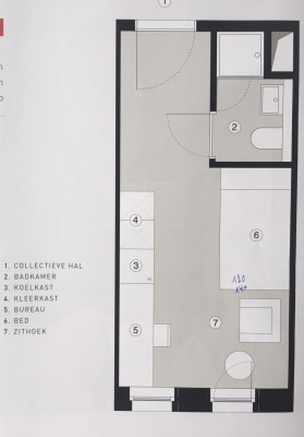 Sala Modern gemeubeld met eigen sanitair en terrasje imagem 5