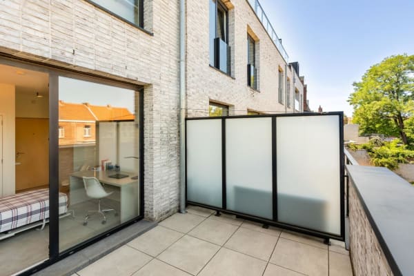 Sala Studentenkamer met eigen sanitair en privéterras imagem 1