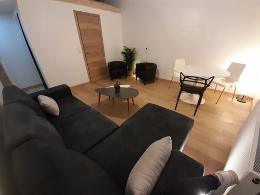 Studio Chbre studio,sdd,kitchinette, coin salon,lit dble mezzanine  foto 2