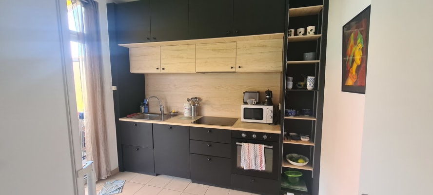 Sala Chambre à louer avec bureau et SDD (terrasse et jardin) imagem 2