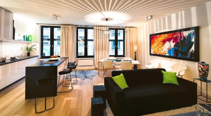 Apartamento Flat van 100m² - Bruxelles  imagem 5