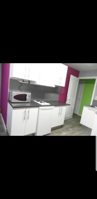 Estúdio 385 € Kot étudiant meublé sdb , cuisine privatif  imagem 3