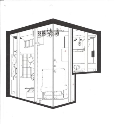 Zimmer Studio centre ville Bild 2