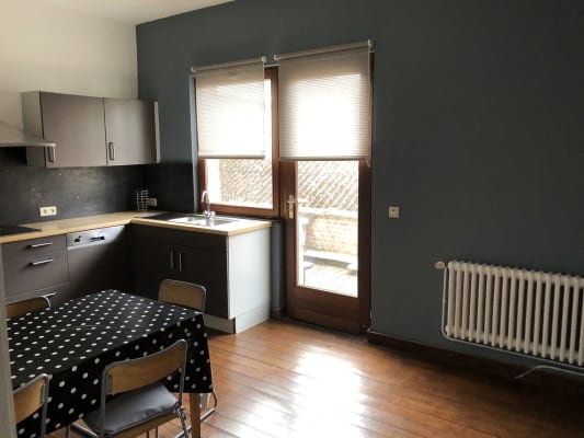 Apartamento Kot/duplex  avec  terrasse pour 2 étudiant(e)s ou un couple imagem 5