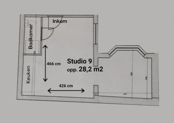 Camera Zelfstandig studio Immagine 1