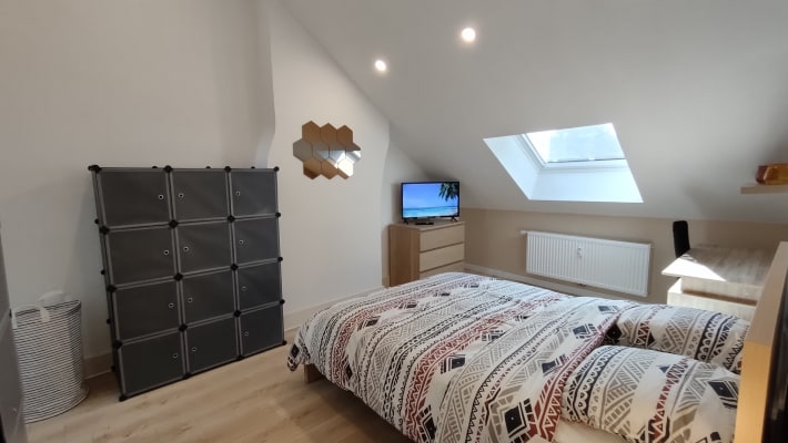 Estúdio Colocation à Charleroi - Chambre avec sanitaire privatif imagem 1