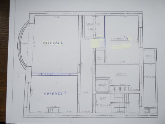 Wohnung 1 grande chambre dans 1 appartement 3 chambres Bild 4