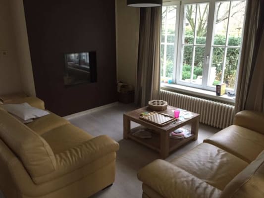 Sala Chambre à louer à Waterloo dans un beau quartier calme proche des transports/du Ring  imagem 2