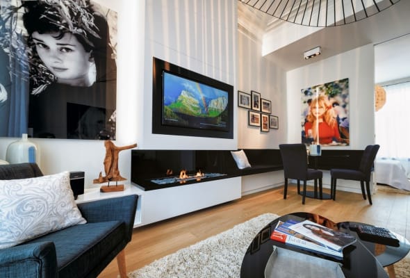 Apartamento Trendy One Bedroom Apartment with Balcony imagem 3