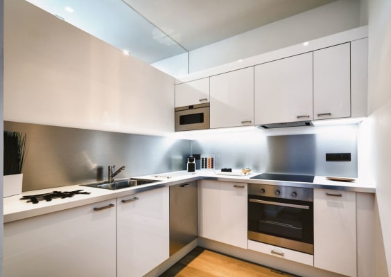 Apartamento Trendy One Bedroom Apartment with Balcony imagem 4