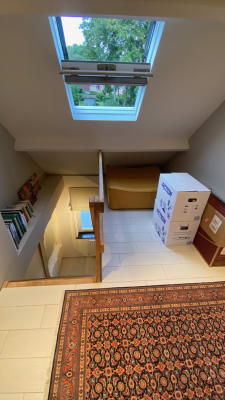 Sala Chambre spacieuse dans maison cosy + jardin - libre 1/2/25 imagem 5